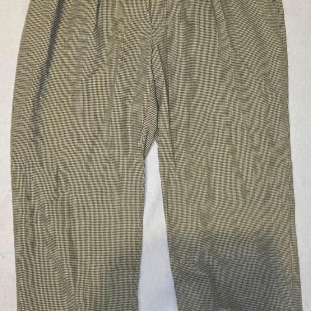 Ralph-lauren Men's Black and Tan Trousers